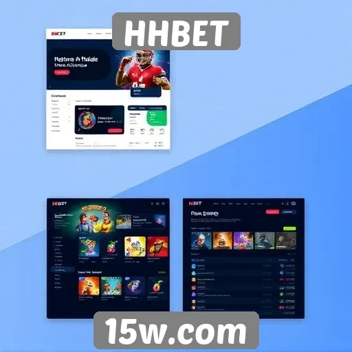 A evolução do design do site HHBET